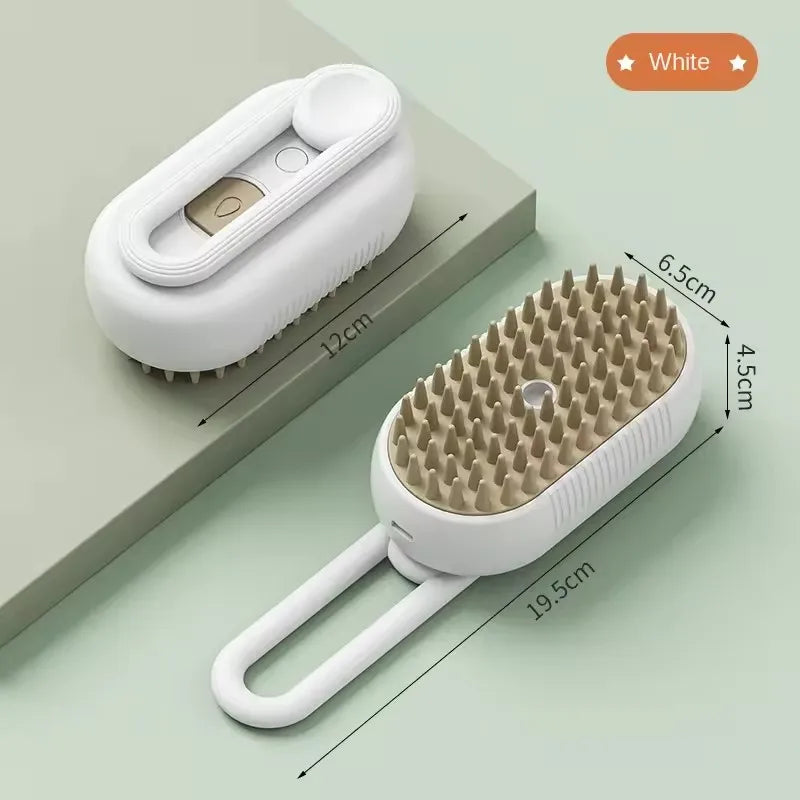 PetSteam Pro™ - Cepillo de Vapor Limpiador para Perros y Gatos