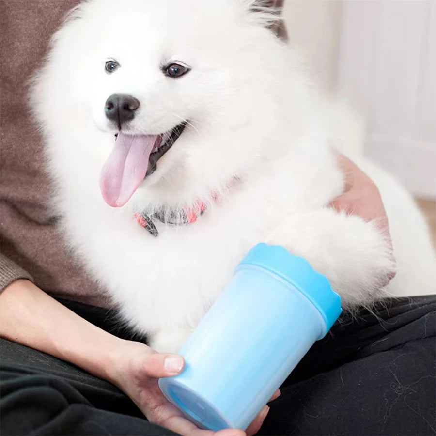 Limpiador de Patas Portátil: Adiós a la Suciedad en Segundos