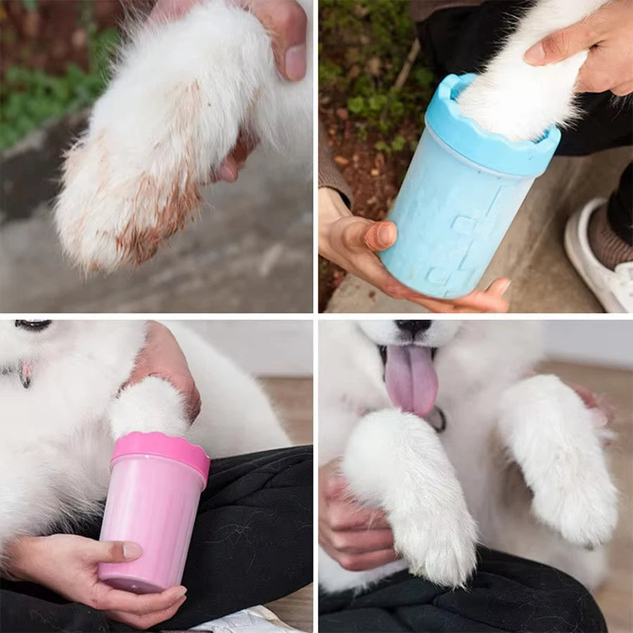 Limpiador de Patas Portátil: Adiós a la Suciedad en Segundos