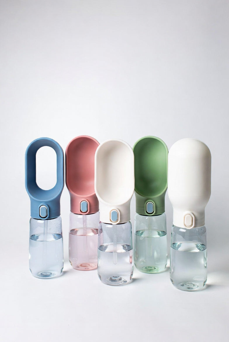 HydroPet Pro™ - Botella Dispensadora de Agua para Mascotas